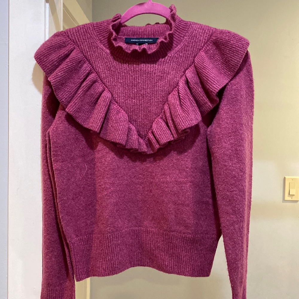 French Connection sweater.